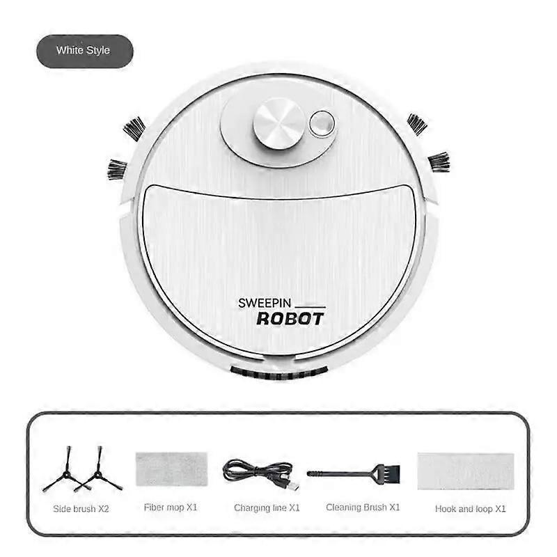 Smart Vacuum Cleaner Sweeping Robot Household Mini Intelligent Usb Charging Dragging Suction All In One