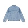 Levis SS22 Solid Color Polo Collar Casual Denim Jacket Women jackets Blue A1986-0000
