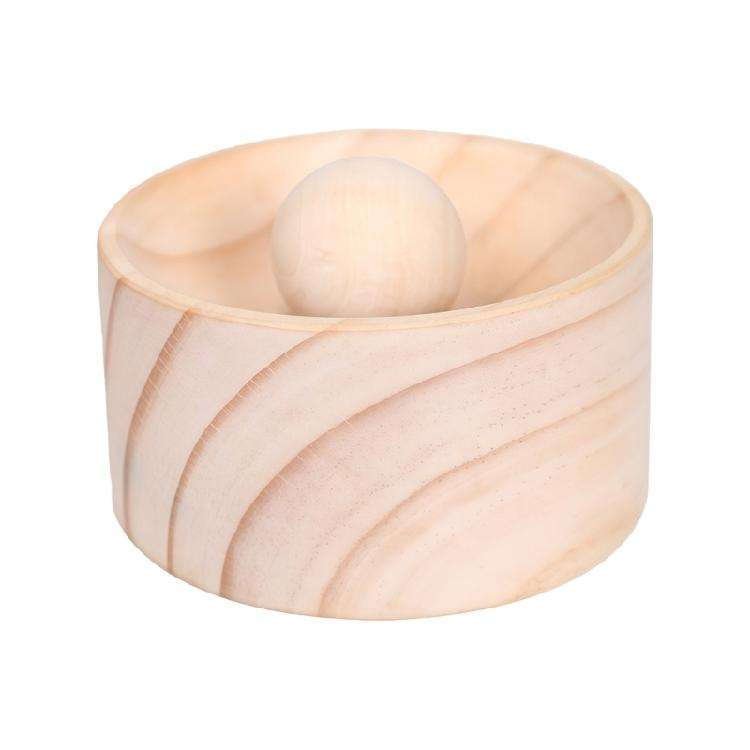 

Dumpling Maker Press Tool Wood Mold And Ball Manual Dough Skin Presser Dumpling Wrapper Making Tool Easy to Use 1