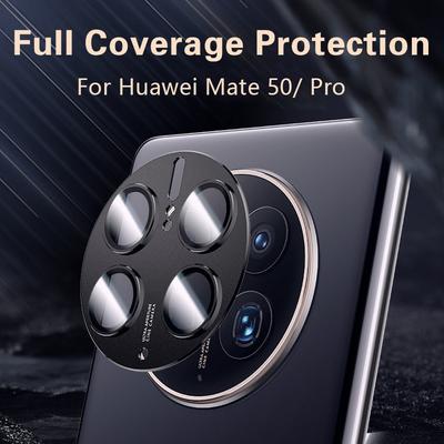Camera Lens Full Metal Protector Glass For Huawei Mate 50 Mate50 Pro 50Pro / 50E Phone Anti-scratch Protective Film Accessories