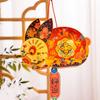 Cartoon Mid-Autumn Rabbit Lantern Chinese Style LED Lantern Toys  Good Luck Gift