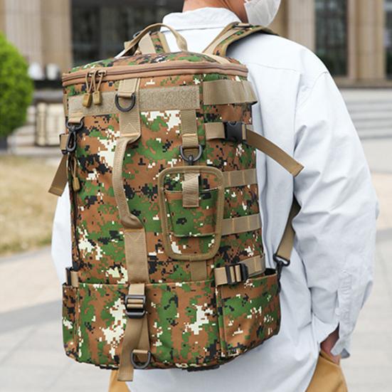 Taška na rybářské vybavení Velkokapacitní batoh s kapsami na pruty Vodotěsná Oxfordská tkanina Rybářský batoh Všestranný organizér na rybářské vybavení