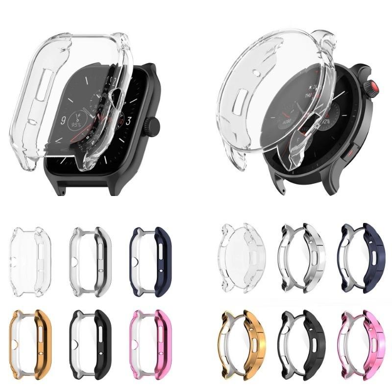 Θήκη + λουράκι για λουράκι ρολογιού Amazfit GTS4 Mini έξυπνο ρολόι Βραχιόλι με λουράκι σιλικόνης για Huami Amazfit GTS2 GTS2 Mini GTR4 GTR2 Sports Silicone Band