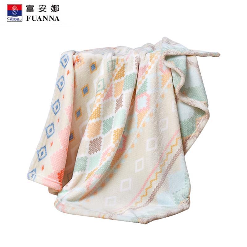 FUANNA All-Season Flannel Cloud Blanket
