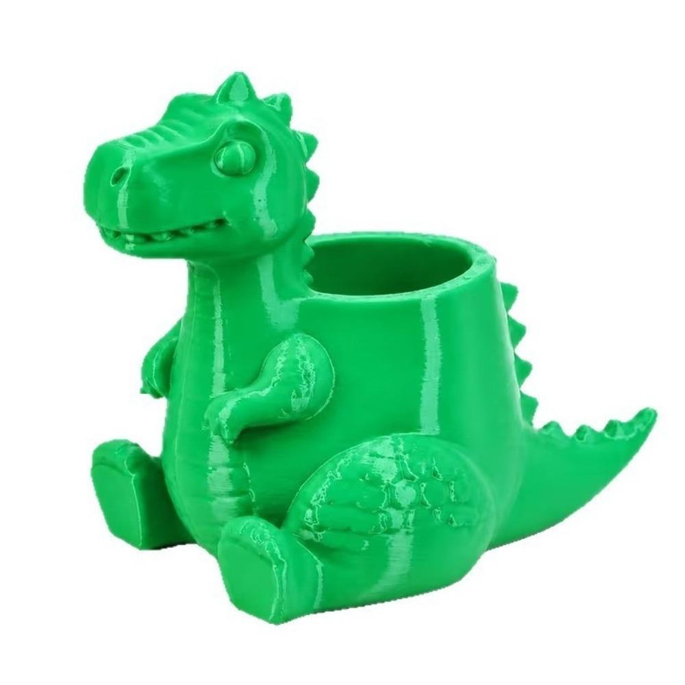 Cute Desk Organizer 3D Printed Pencil Holder Multi-Functional Dinosaur Pen Holder Desk Decor