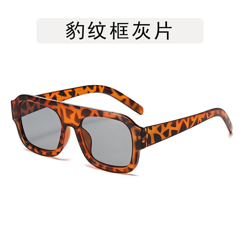 European American Style Sunglasses Women Square Shape Big Size Sun Glasses Women Fishing Driving Men Sun Glass