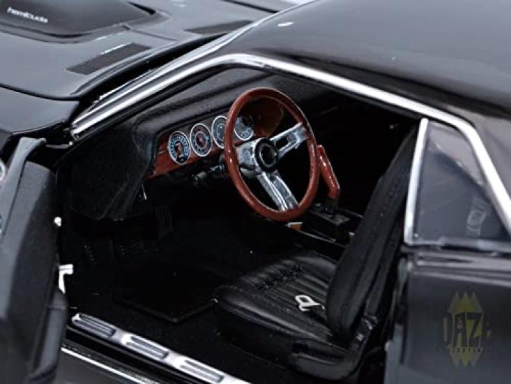 ACME 1971 Plymouth Hemi Barracuda ACME Scale Model 1971 Plymouth Hemi Barracuda A1806124 1/18 (Black) 1/18 (Black) [Item]