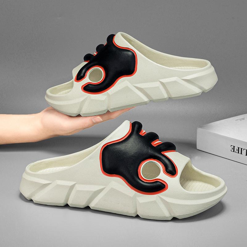 Fashion Men's and Women's Slippers New Men's Slippers Non-slip Men Flip Flops Couples Home Shoes Men Fashion Outdoor Beach Sandals