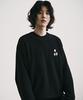 Kodeu Weave Scallop Knit_Bk