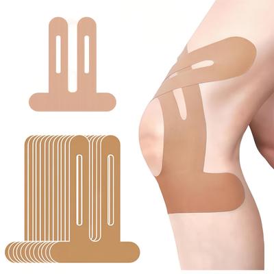 Zhejia Kinesio genou Fort Transpiration et Eau Bande Élastique pour et Entraînement de Force Pack de 14 Bandage, Bande, Série Application Instantanée, Adhésif, Résistant,