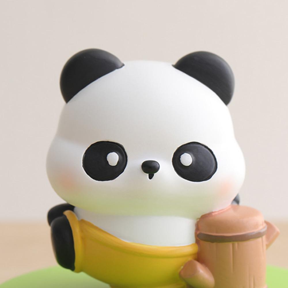 Cartoon Panda Mobile Phone Holder Panda Figurines Mobile Phone Bracket  Phone Accessories