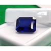 Natural Ceylon Blue Sapphire 7-9 Ct Emerald Cut Certified Fabulous Gemstone
