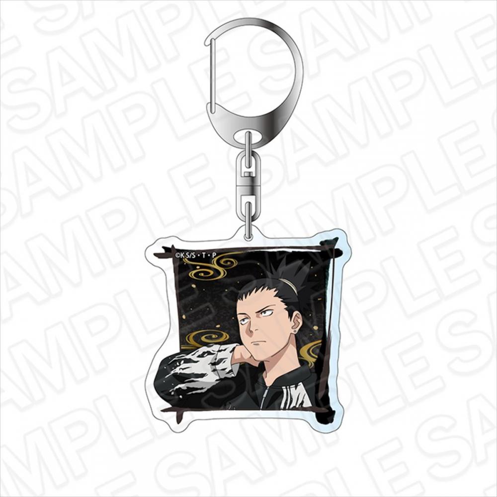 

Naruto Naruto Shippuden Acrylic Key Chain Shikamaru Nara Black Coordination Ver.