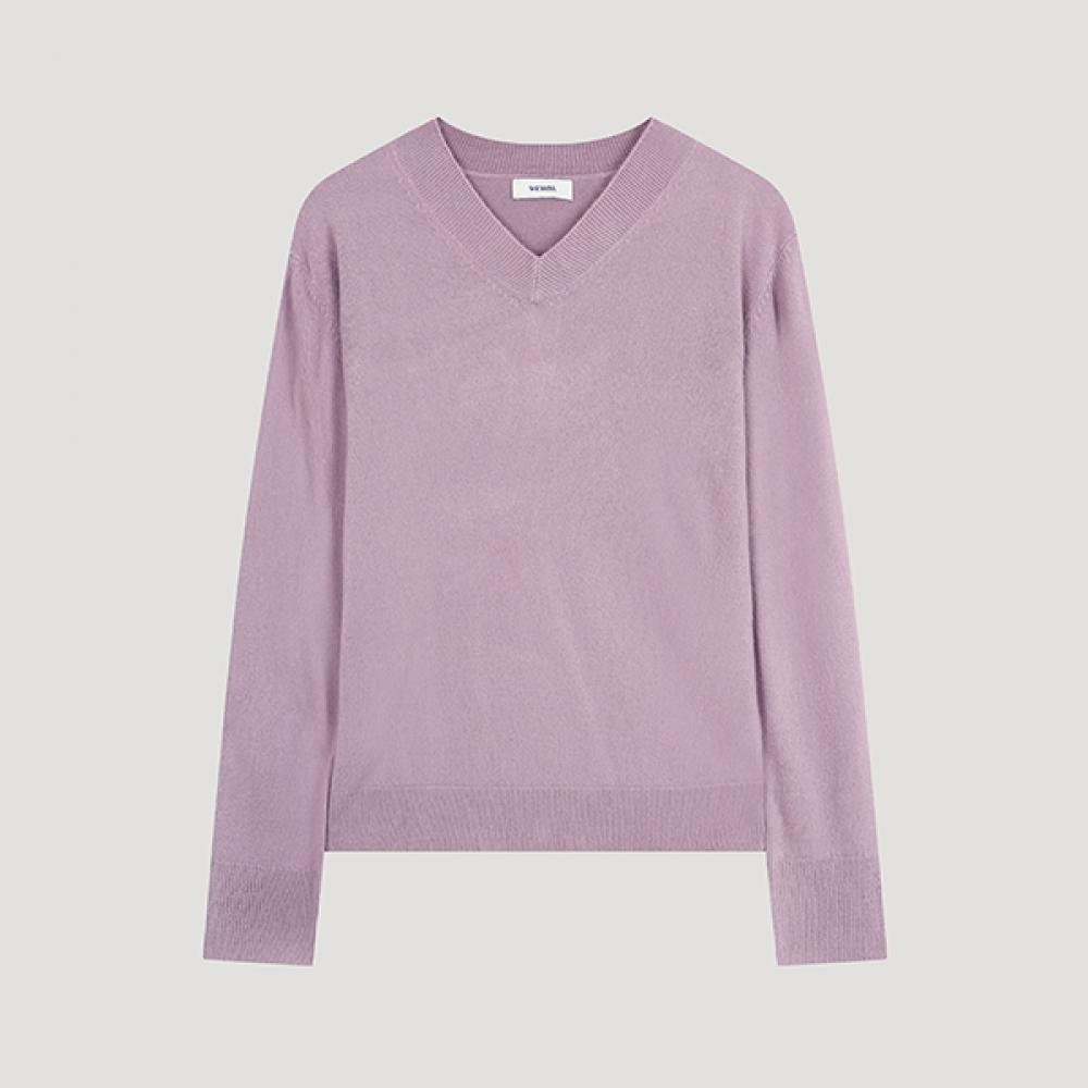 

She S miSS Soft V Neck Knit SSkpoo42560 lV light violet/66