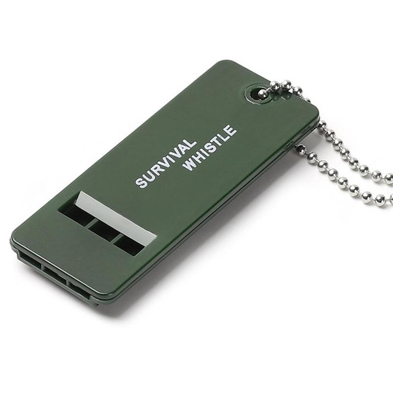 Outdoor Emergency Survival Whistle Signal Sound Camping Super hlasitý záchranný nástroj pro pěší turistiku