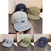 Vintage Denim Baseball Cap With Wide Brim Adjustable Sun Hat For Streetwear Men Women