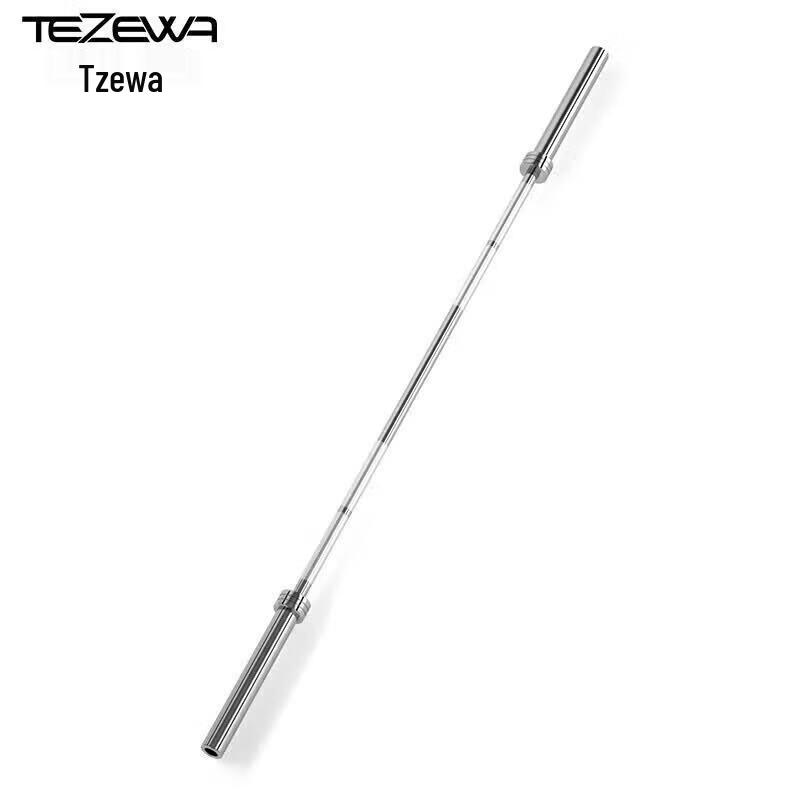 TEZEWA 2.2m Straight Olympic Barbell Bar