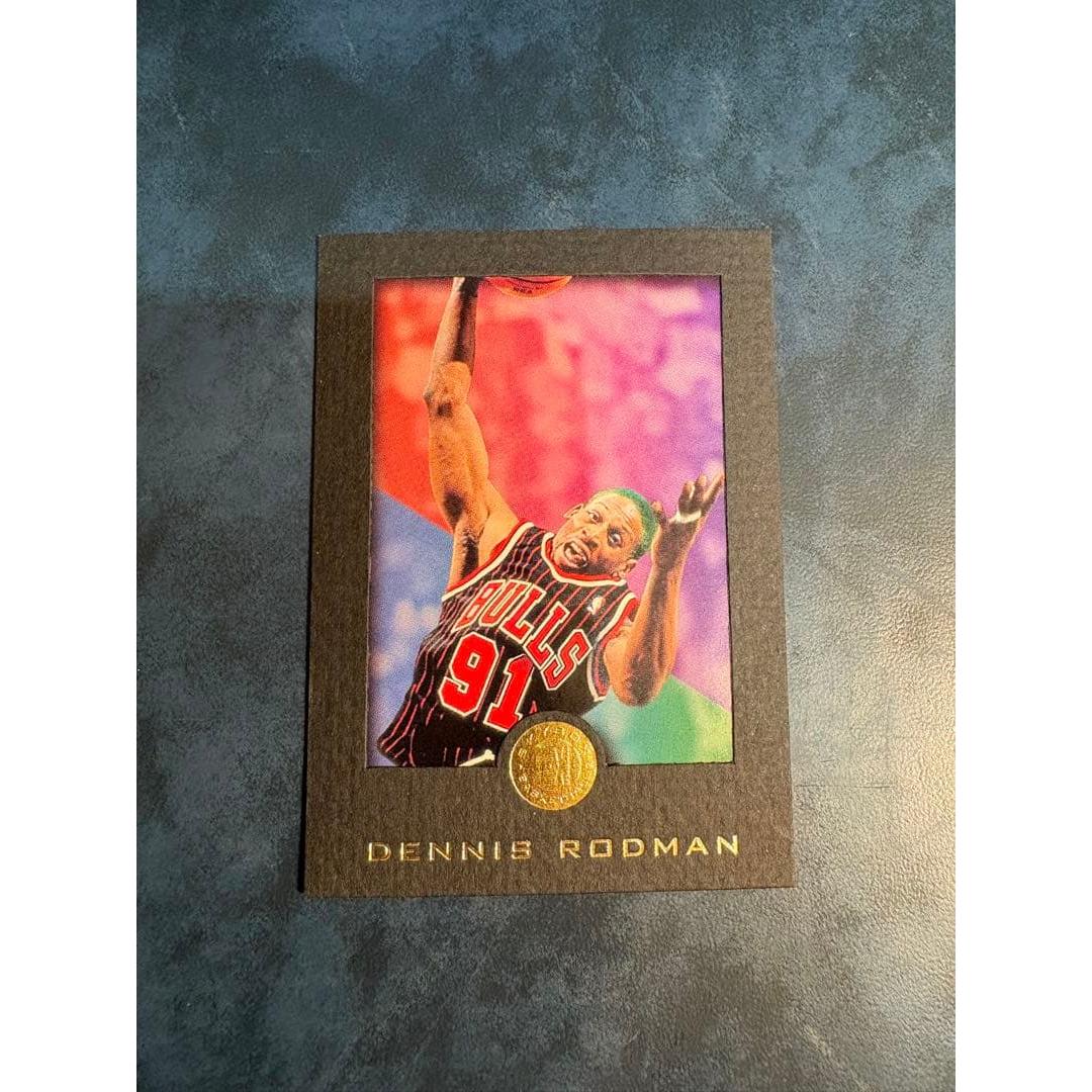 Used Dennis Rodman NBA Trading Card 1996