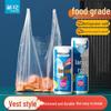 CHAHUA Thickened Vest-Style Food Storage Bags, 3 Rolls