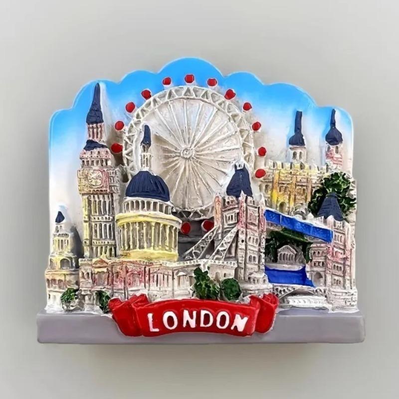 United Kingdom Fridge Magnets England Souvenirs Tower Bridge Big Ben Royal Guards Fridge Stickers Home Decoration Wedding Gifts