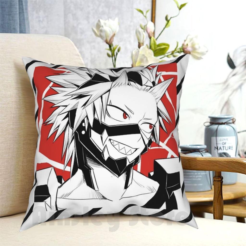 Kirishima Pillow Case Printed Home Soft DIY Pillow Cover Mha Bnha Boku No Hero Academia Bakugou Katsuki Lord