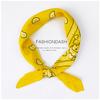 kakatrend bandana yellow paisley 100% cotton adult bandana handkerchief cotton bandana unisex durag large 55cm x 55cm