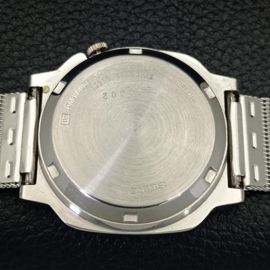 USED MENS DAY/DATE SEIKO 5 JAPAN 7009A AUTOMATIC ORIGINAL DIAL WATCH a427877-2 R1054-a427877