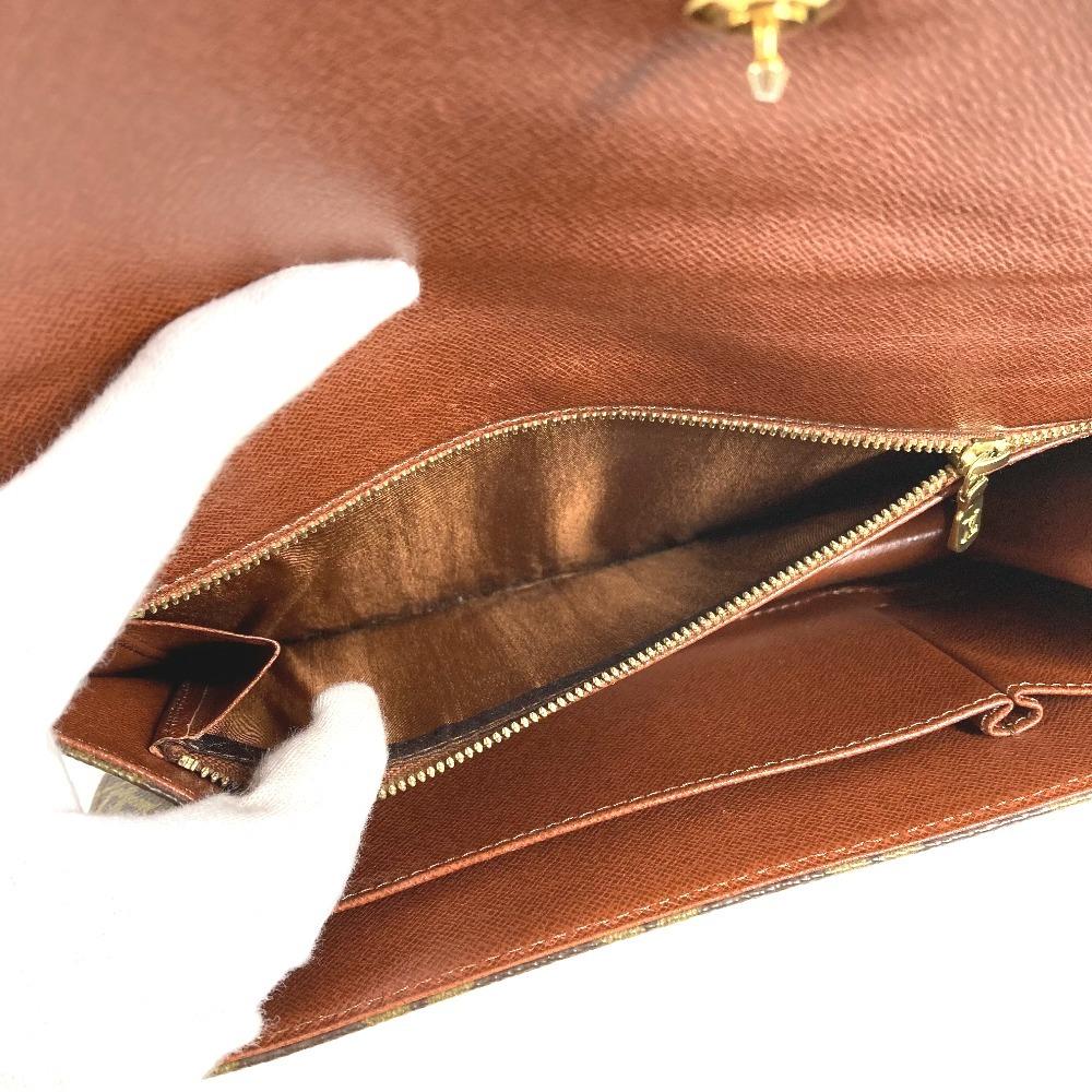 Louis Vuitton M51812 Monogram Pochette Dam PM Backpack Pouch Clutch Bag
