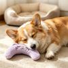 Interactive Pet Pillow With Built-in Bb Sound Device Soft Embroidered U-shaped Pet Neck Protector
