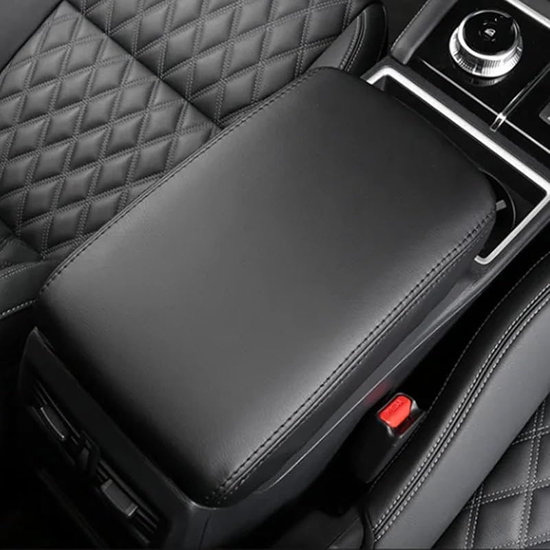 Fit for Mitsubishi Outlander 2022-2024, Center Console Cover, Leather Center Console Pad, Non-slip Car Armrest Cover