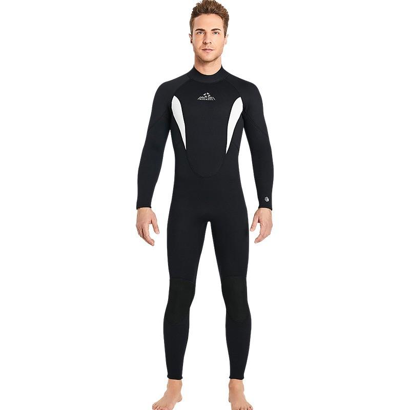 3mm Neoprene Wetsuit Men Women Full Body Dive Surf Freediving Thermal Protection Winter Swimming