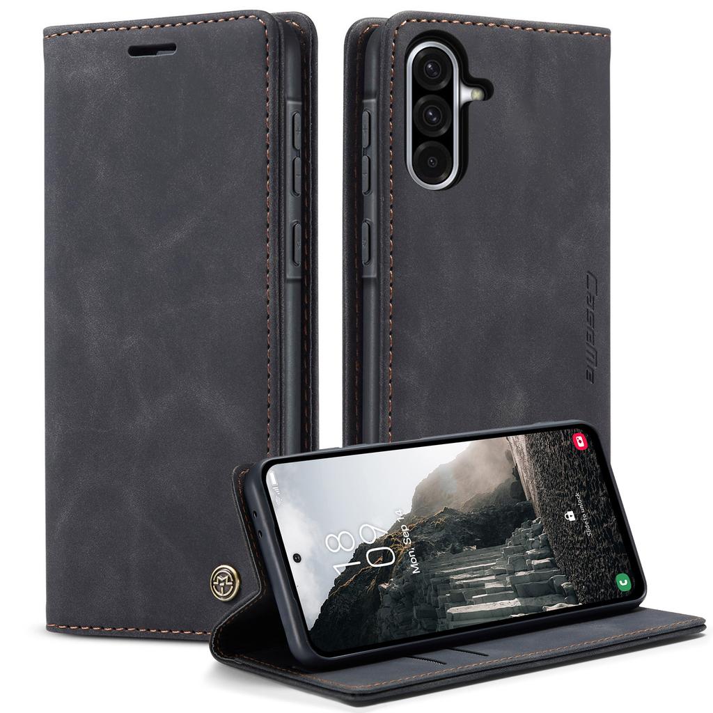 For Samsung Galaxy A36 5G Case CASEME 013 Series Card Holder Stand Leather Phone Cover