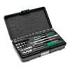 STAHLWILLE square drive socket wrench set with case 30-piece 1/4" (40/24/6QRKN)