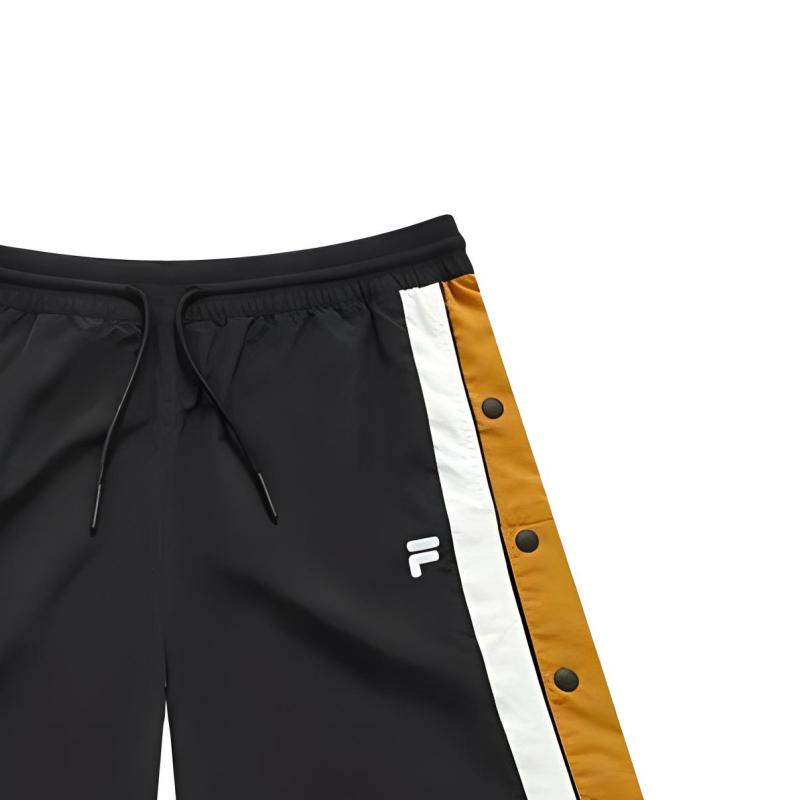 FILA Fusion Casual Loose Fit Shorts Men shorts Black T11M425802FBK