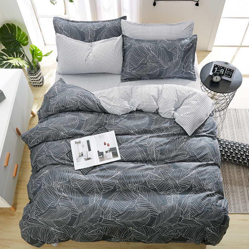 WTEMPO Pillowcase + Duvet Cover 3 Pc Bedding Set (No Sheet) Dreamcatcher Feathers Print Bedding