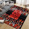 Super Sentai Character Collection Square Area Rug, Non-Slip Floor Mat for Bedroom, Perfect Gift for Super Sentai Fans.chl