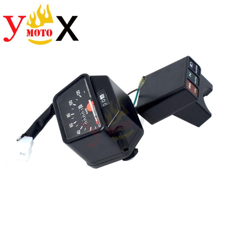 XT 225 Motorcycle Speedometer Instrument Assembly Odometer Tachometer Gauges For Yamaha XT225