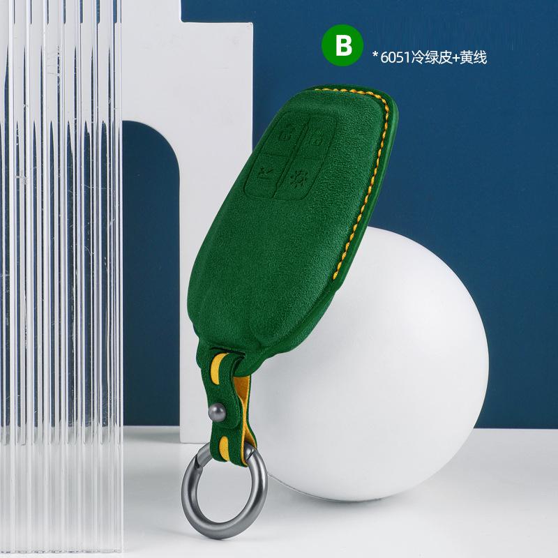 Car Key Case Cover Shell Fob for Ferrari 488 Roma SF90 F8 Protofino 812 458 F430 4 Buttons Car Remote Keychain Accessories JG9