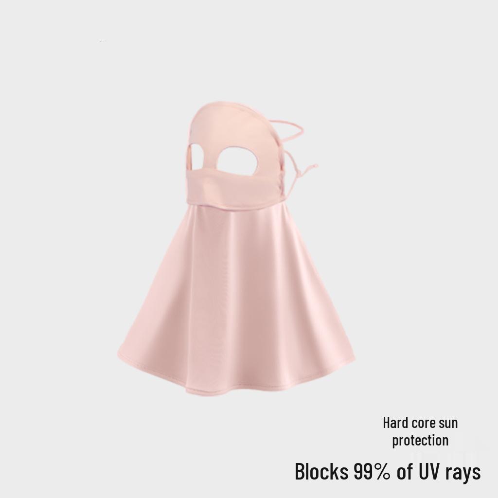 Unisex Eisseide Sonnenschutz Gesichtsmaske für Wind und Staub