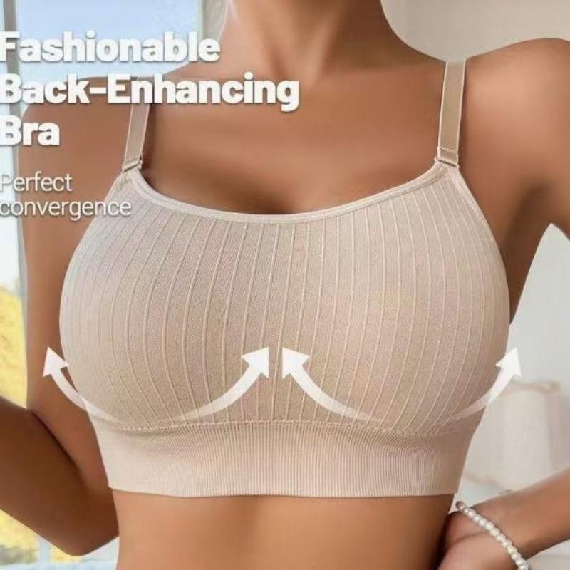 Women S Adjustable Strap Seamless Sports Bra Push Up Fitness Wear