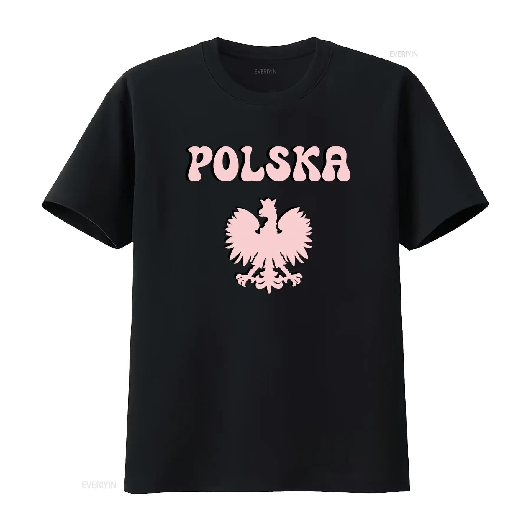 

Polska T Shirt White Eagle Symbol Patriotic Polish Pride Falcon Heritage Cute Retro Design for Women vintage Washed Soft - Me... S разноцветный