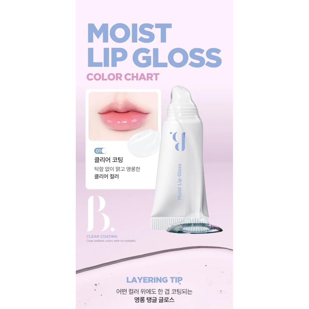 [01 Clear Coating] BONCEPT Moist Lip Gloss