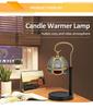 Electric Candle Warmer Lamp House Warming Gifts New Home Decoration Desk Lamp Wax Melting Lamp Colour Glass Candle Lamp