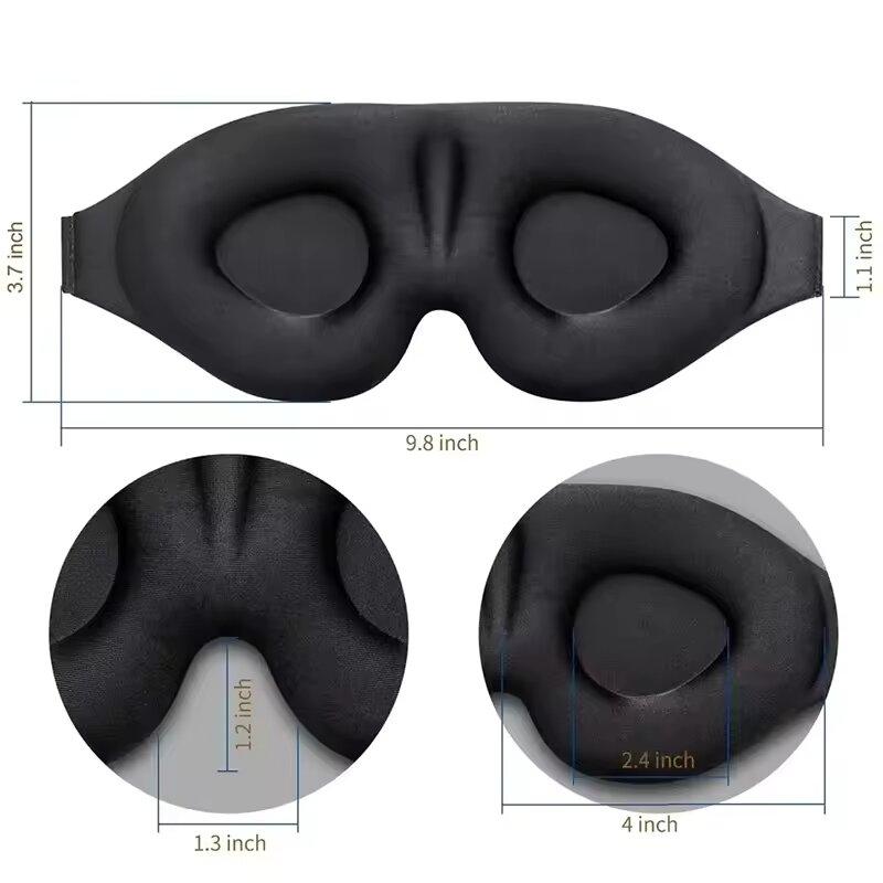 3D Full Shading Sleep Mask Relaxing and Zero Pressure Soft and Breathable Nap Mask To Relieve Eye Fatigue