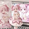 18cm Magical Girl Little18cm Round Deer Eye Hill Bijingpin Model Anime Pretty Cute Desktop Birthday Beautiful Gift