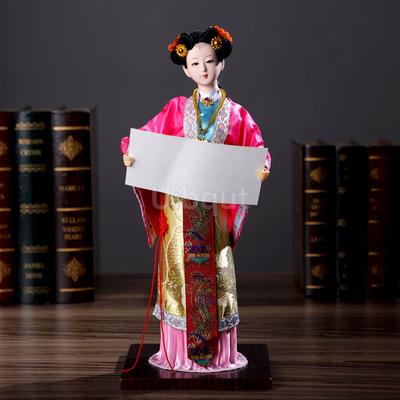 Bonecas Estilo Antigo Boneca Chinesa Criativa da Dinastia Qing Doze Artesanatos de Cabelo Dourado de Sonho na Mansão Vermelha Melhor Presente