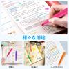 of Highlighter large capacity for and the 6-Pack 6-Color Pens Water-based, quick-drying, bleed-resistant, marking, underlining, coloring,