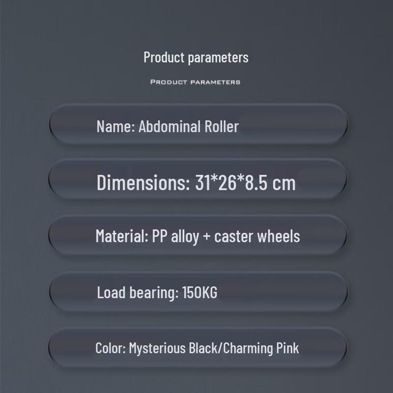 Jianjunshuo 4-Wheel Abdominal Roller