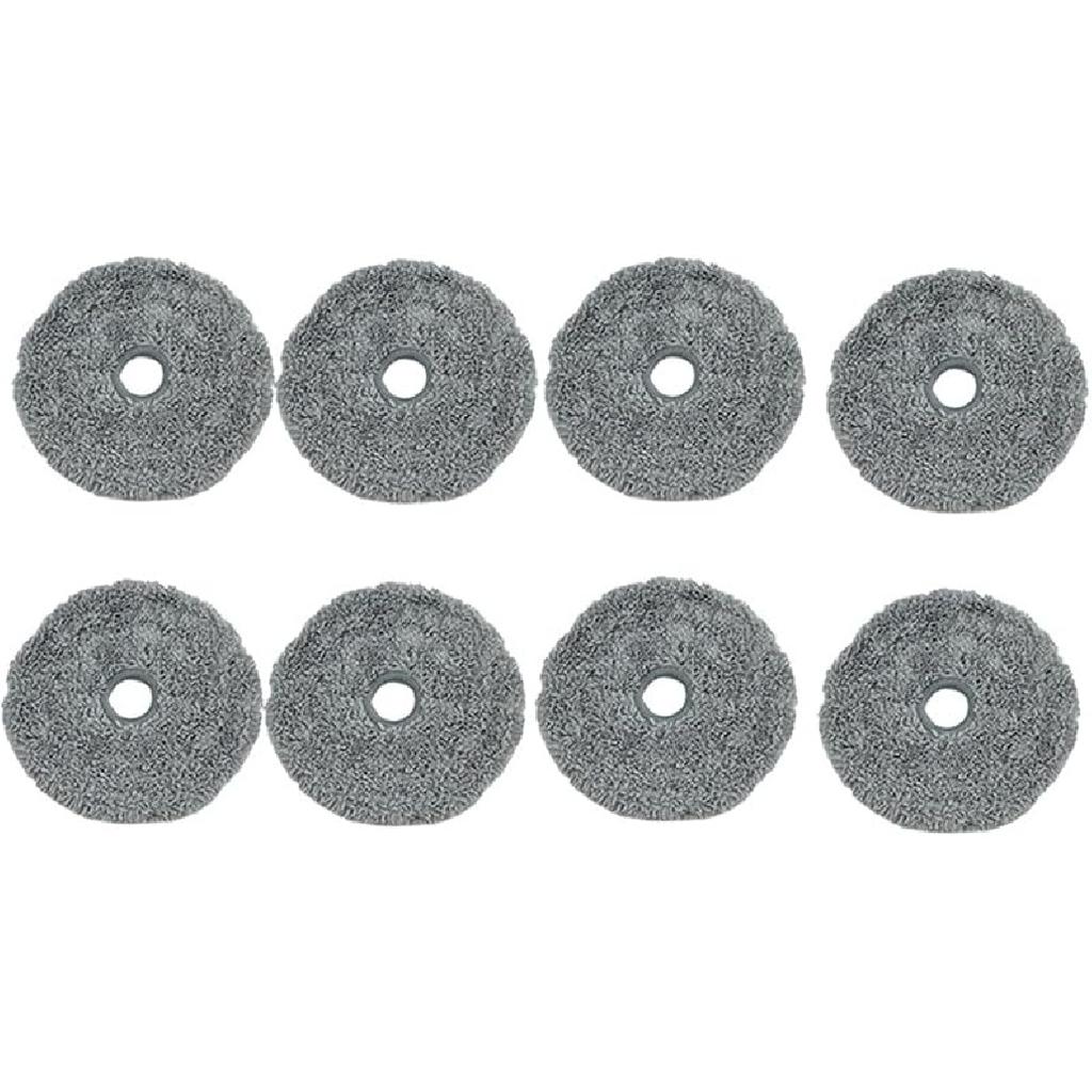 McbeAn Hepa Filter and Side Brush Compatible for Lydsto W2 Mop Cloth Dust Bag Robot Vacuums Spare Part Replacement Garbage Bags Parts Accessories(3)