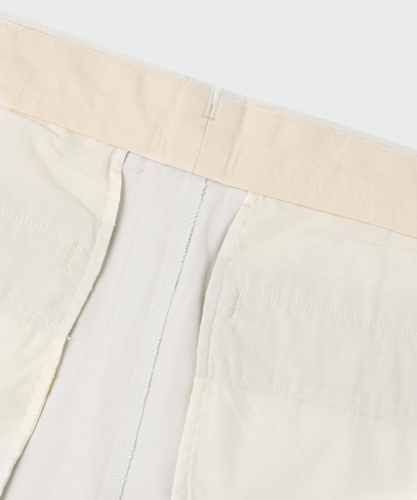 Musinsa Standard [City Workers] Tapered Cotton Pants [Off-White]